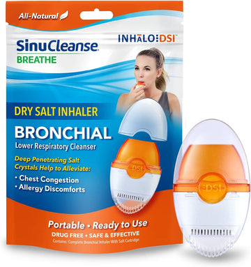 Sinucleanse Soft Tip Micro-Filtered Nasal Wash System, Relieves Nasal Congestion Due To Cold & Flu, Dry Air, Allergies, 30 All-Natural Saline Packets, Made In Usa