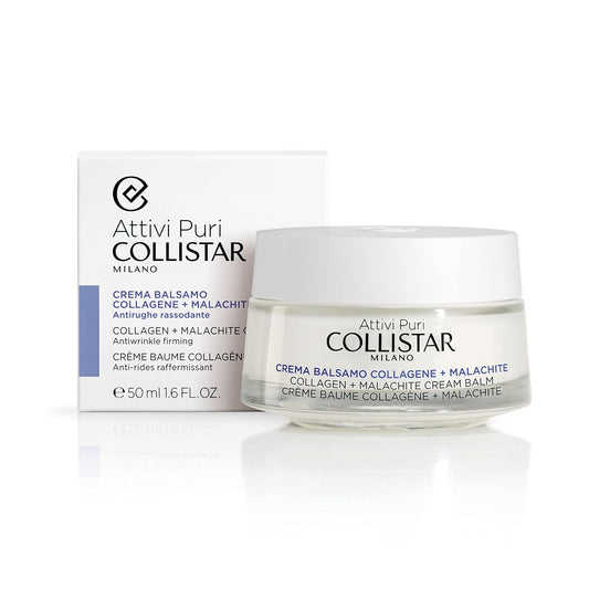 Collistar Crema Balsamo, Collagen + Malachite Cream Balm 50 Ml, 1.6 Fl Oz, Made In Italy [Italian Import]
