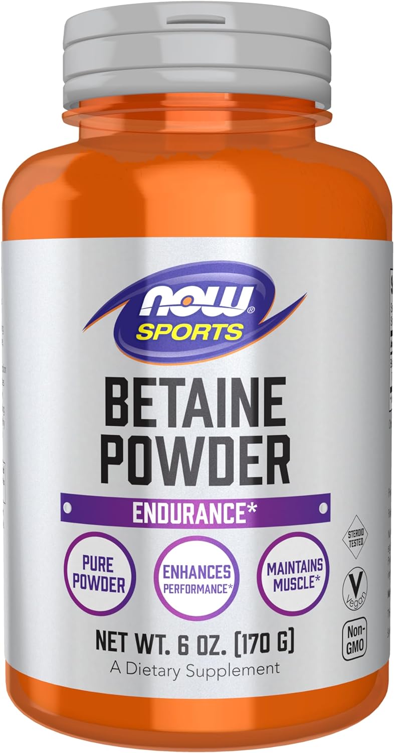 NOW Betaine Powder - 6 oz