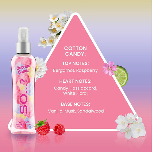 So... Pina Colada Body Mist - Fruity, Sweet Notes With Coconut, Pineapple, Vanilla - Gifts For Women - Tropical Body Spray For Women - 3.5 Oz