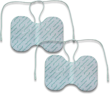 Butterfly Tens Electrode Pads 150Mm X 110Mm – Large Reusable Self-Adhesive Electrodes For Back, Thighs & Bottom – Compatible With Most Tens/Ems Machines – Latex-Free – 1 Pair By Healthcare World