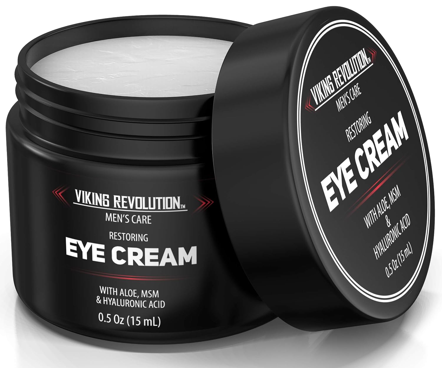 Viking Revolution Men'S Eye Cream - Natural Anti-Aging, Dark Circle Treatment, Reduces Puffiness & Crowsfeet - 6Ml