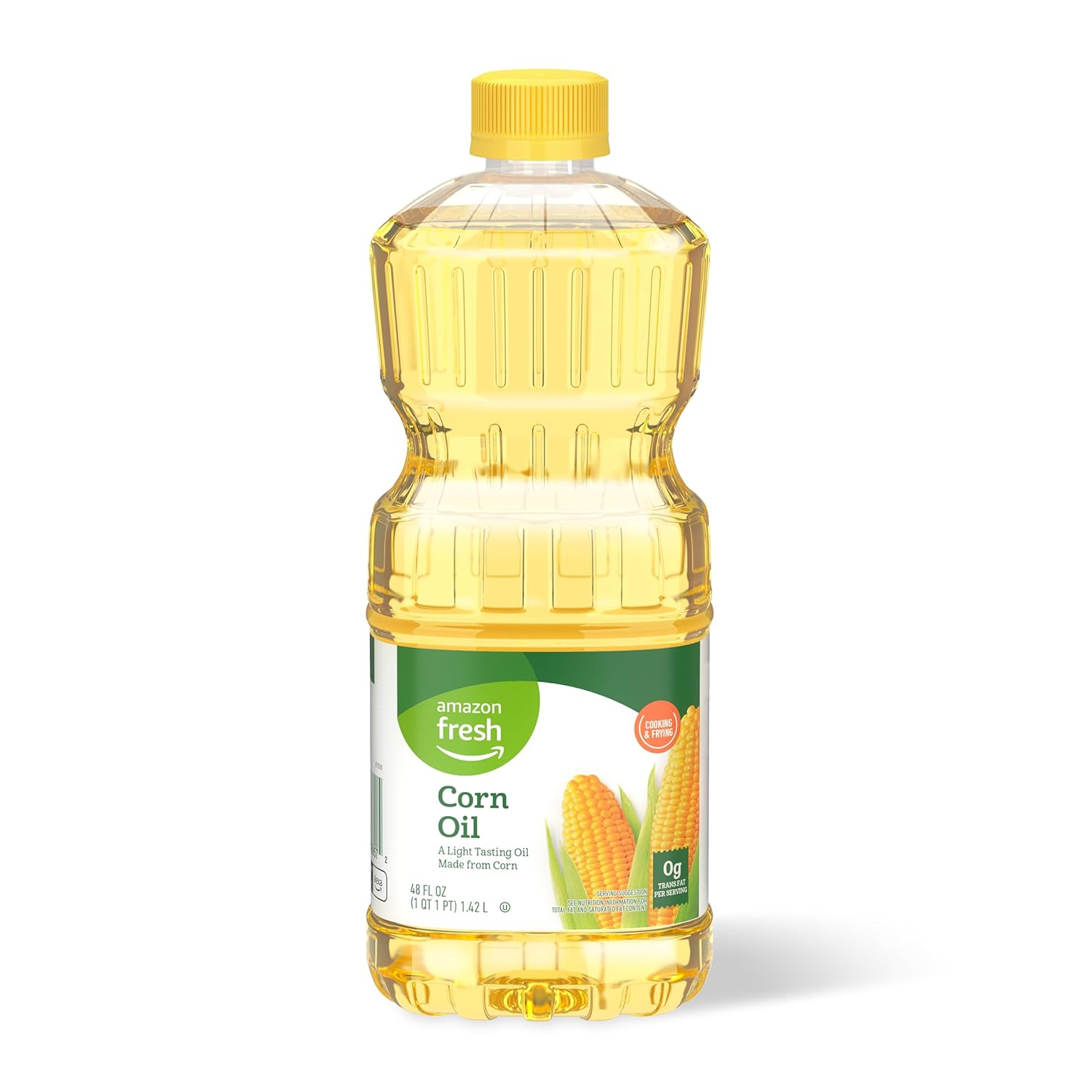 Amazon Fresh, Corn Oil, 48 Fl Oz (Previously Happy Belly, Packaging May Vary)