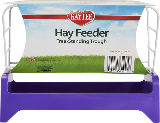 Kaytee Free Standing Trough Hay Feeder Assorted 7 Inches