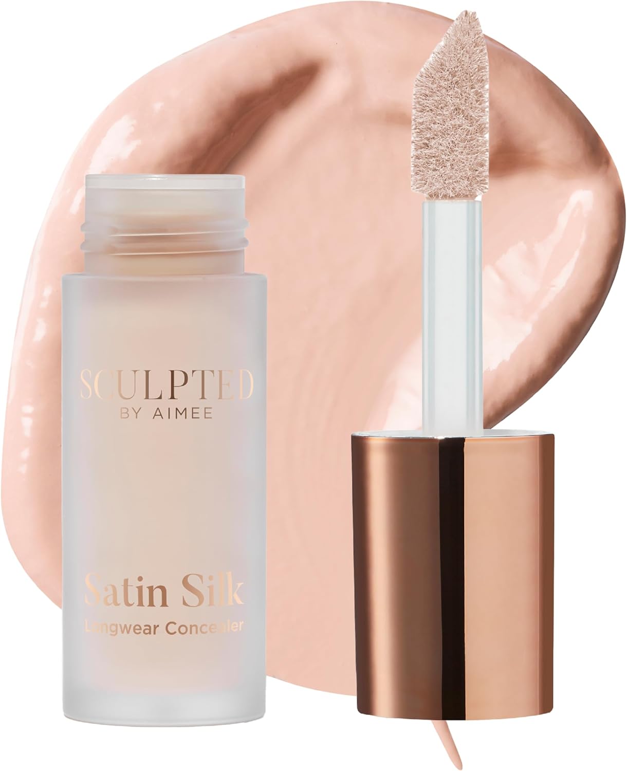 Satin Silk Longwear Concealer - Lightweight, Hydrating & Long-Lasting Concealer from Sculpted by Aimee for Dark Circles, Blemishes and Pigmentation (Ivory 2.0) : Amazon.co.uk: Beauty