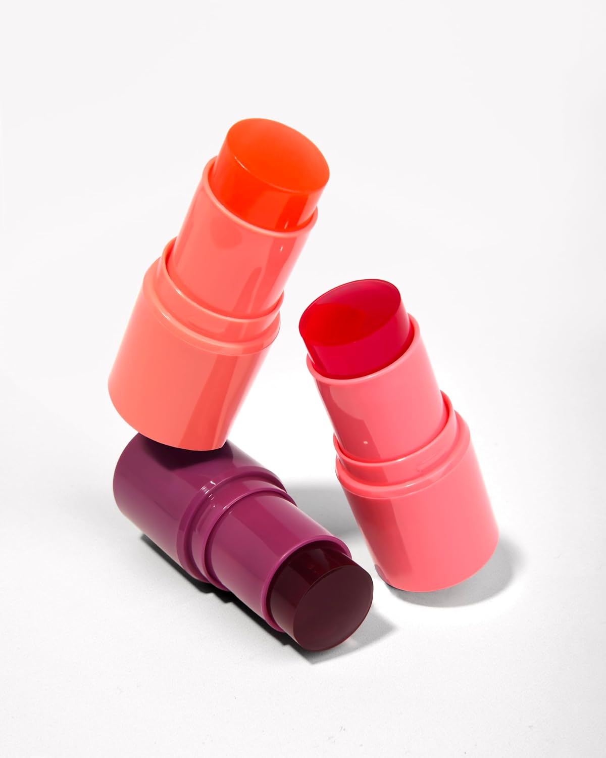 Bary M Sheer Splash Jelly Cheek & Lip Stain, Shade Coral Papaya Pool | Cheek & Lip Tint : Amazon.co.uk: Beauty