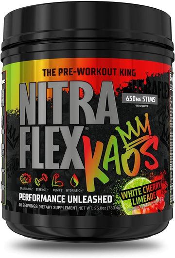Gat Sport Nitraflex Kaos Pre-Workout Powder (Peach Pineapple)