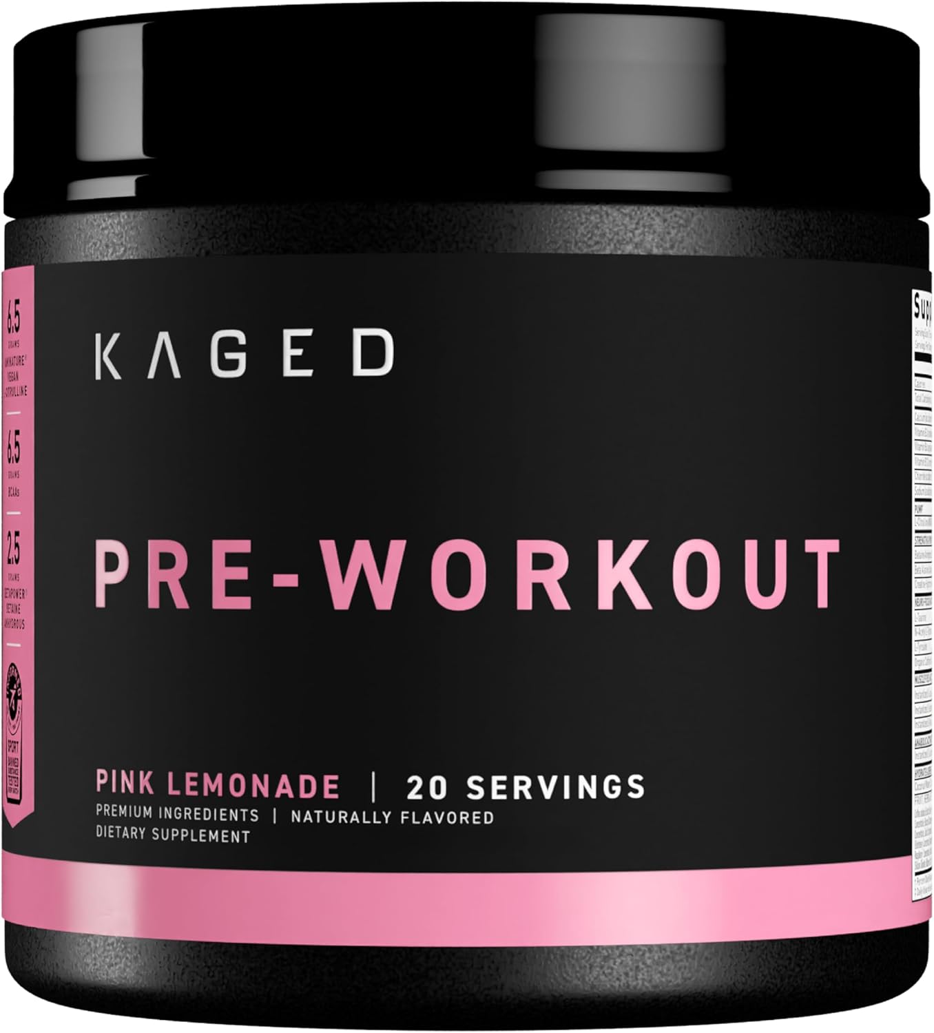 Kaged Original Pre Workout Powder Orange Krush Pre-Kaged Formulated With Creatine, Beta Alanine, Pure Caffeine 20 Servings
