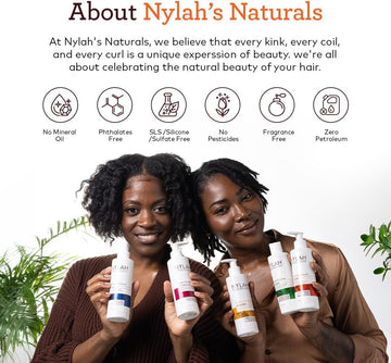 Nylah Moistire Rertention Leave-In Cream + Super Seed Hair Oil Duo (200Ml X 2) Intense Hydration & Moisture Lock For Afro & Curly Hair – Lightweight, Nourishing & Silicone-Free