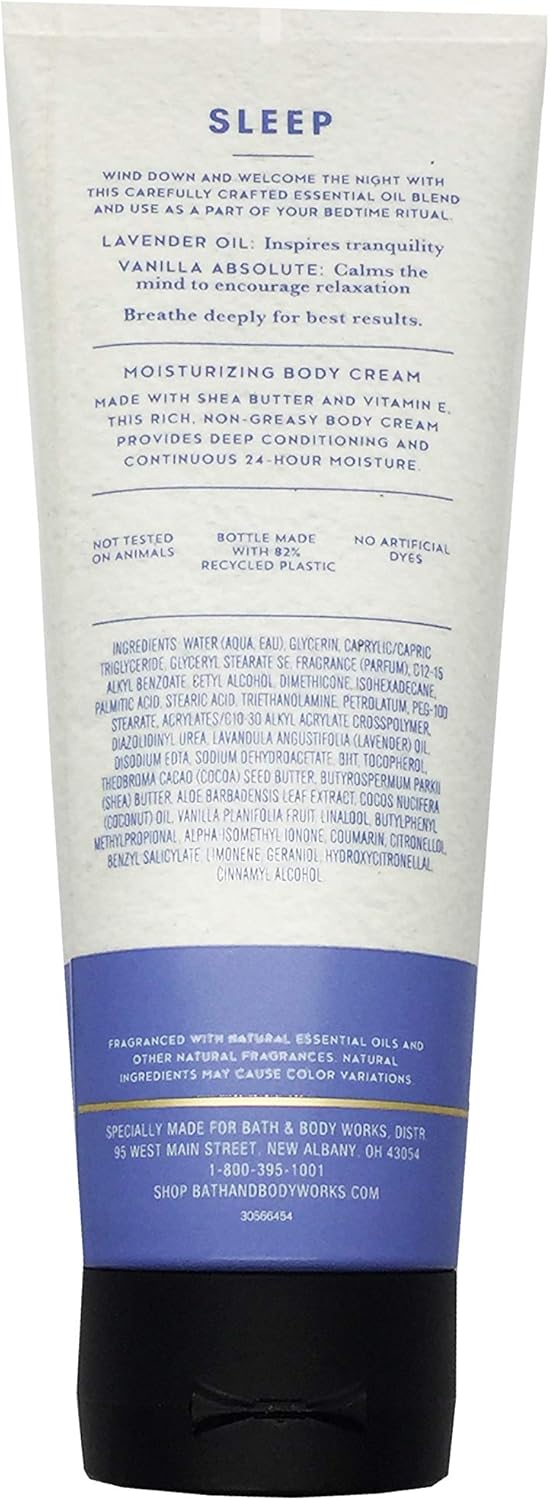 Hair Growth Serum,Hair Serum,Bath Body Works Aromatherapy Sleep Lavender Vanilla 8.0 Oz Body Cream
