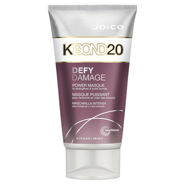 Joico Defy Damage Kbond20 Power Masque | For Stronger, Hydrated Hair | Color-Safe | Rebuild & Protect Bonds | Paraben-Free | Animal-Test Free Formula
