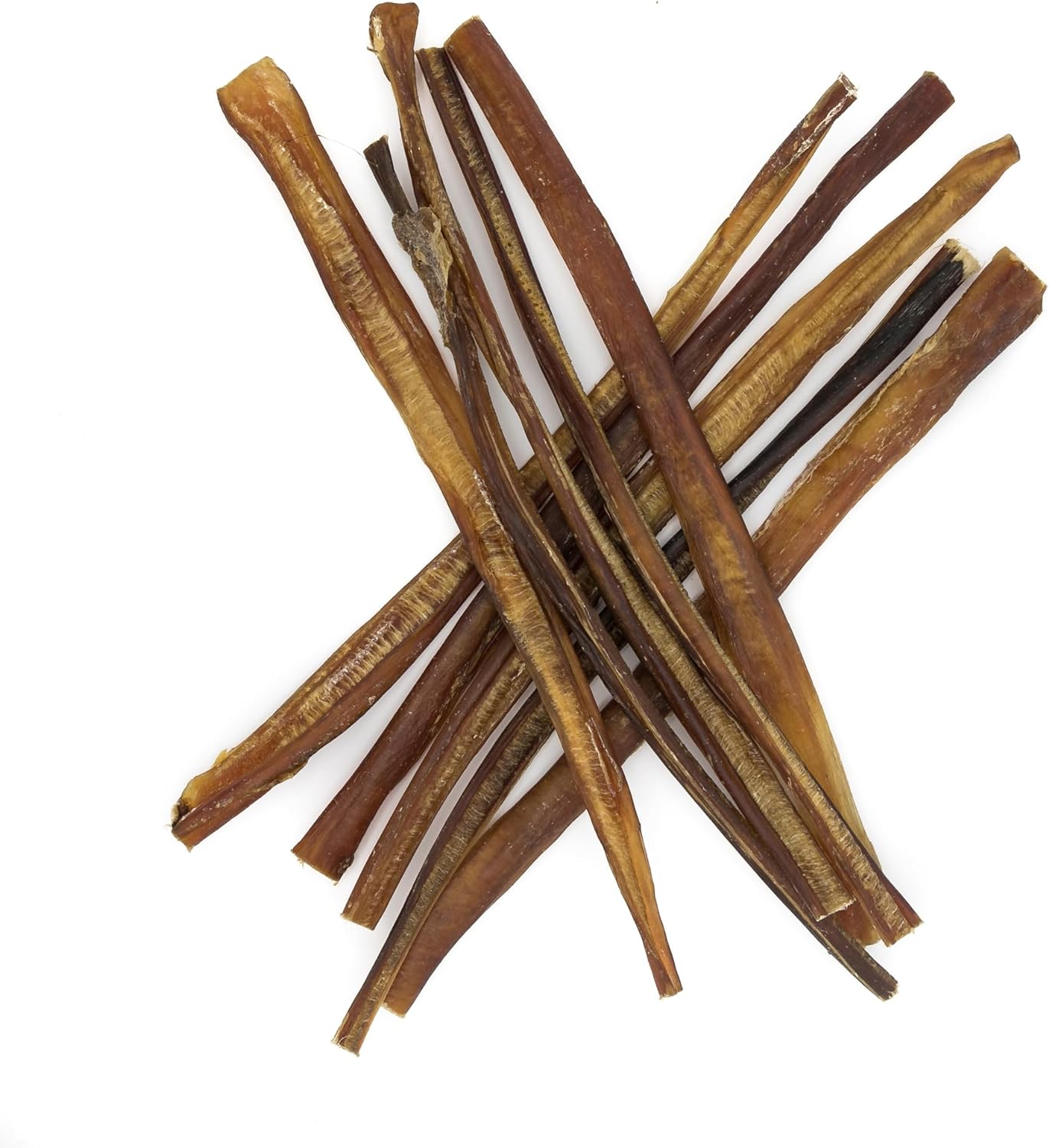 Best Bully Sticks 12 Inch All-Natural Thin Bully Sticks for Dogs - 12” Fully Digestible, 100% Grass-Fed Beef, Grain and Rawhide Free | 24 Pack : Pet Supplies
