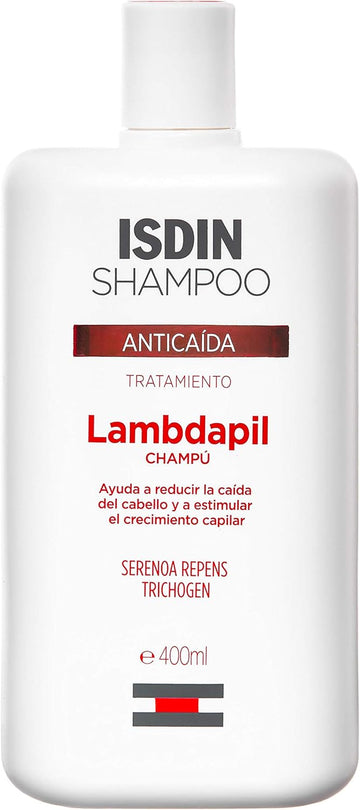 ISDIN Lambdapil Anti-Hair Loss Shampoo (400ml) | Helps reduce excessive hair loss and stimulate follicle growth