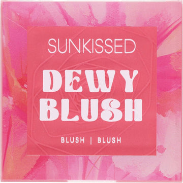 Sunkissed Dewy Blush For Radiant Cheeks, Soft Pink Hue, Long Lasting Color