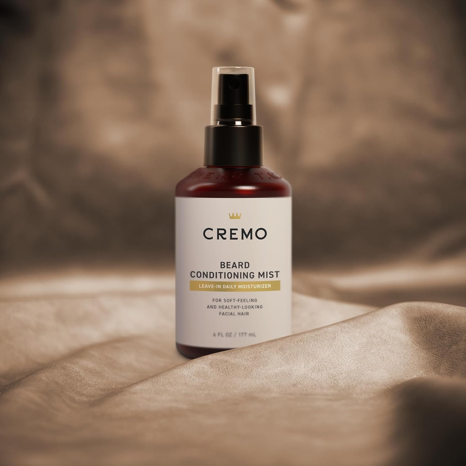 Cremo Leave-In Daily Beard Conditioning Mist - For Soft-Feeling and Healthy-Looking Facial Hair, 6 Fl Oz : Beauty & Personal Care