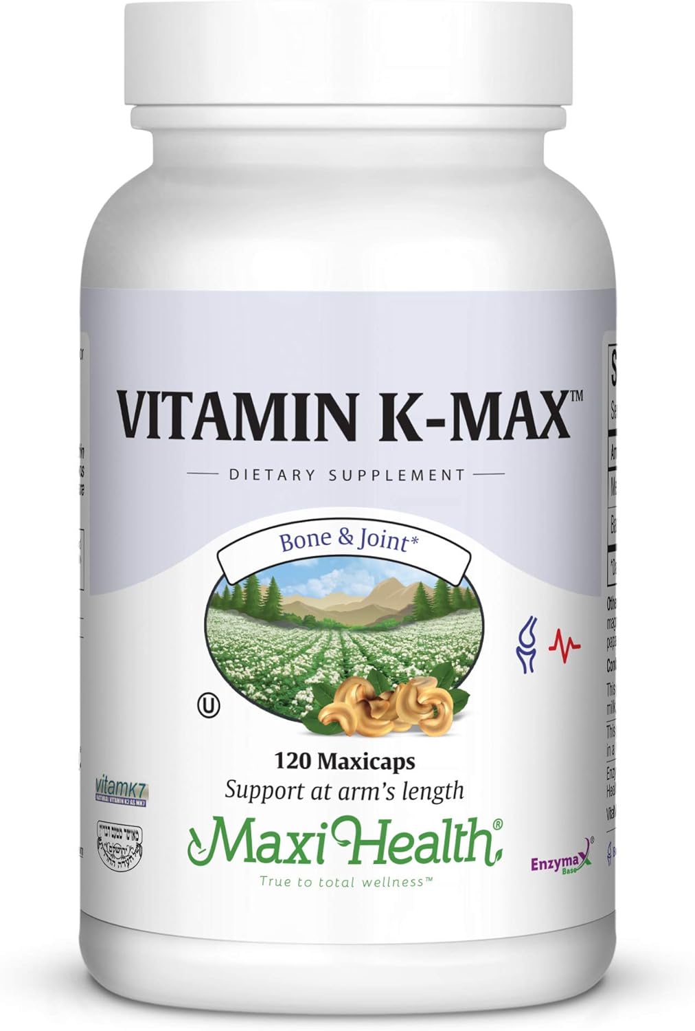 Maxi-Health Maxi Vitamin K-Max, 120 Count