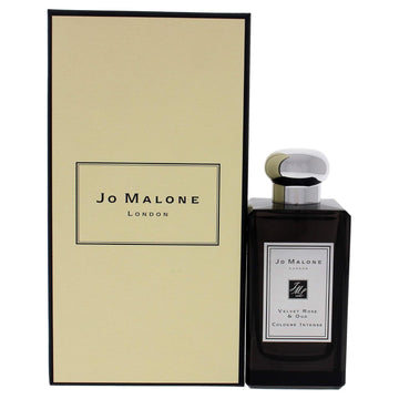 Jo Malone Velvet Rose And Oud Intense Cologne Spray Unisex 3.4 Oz