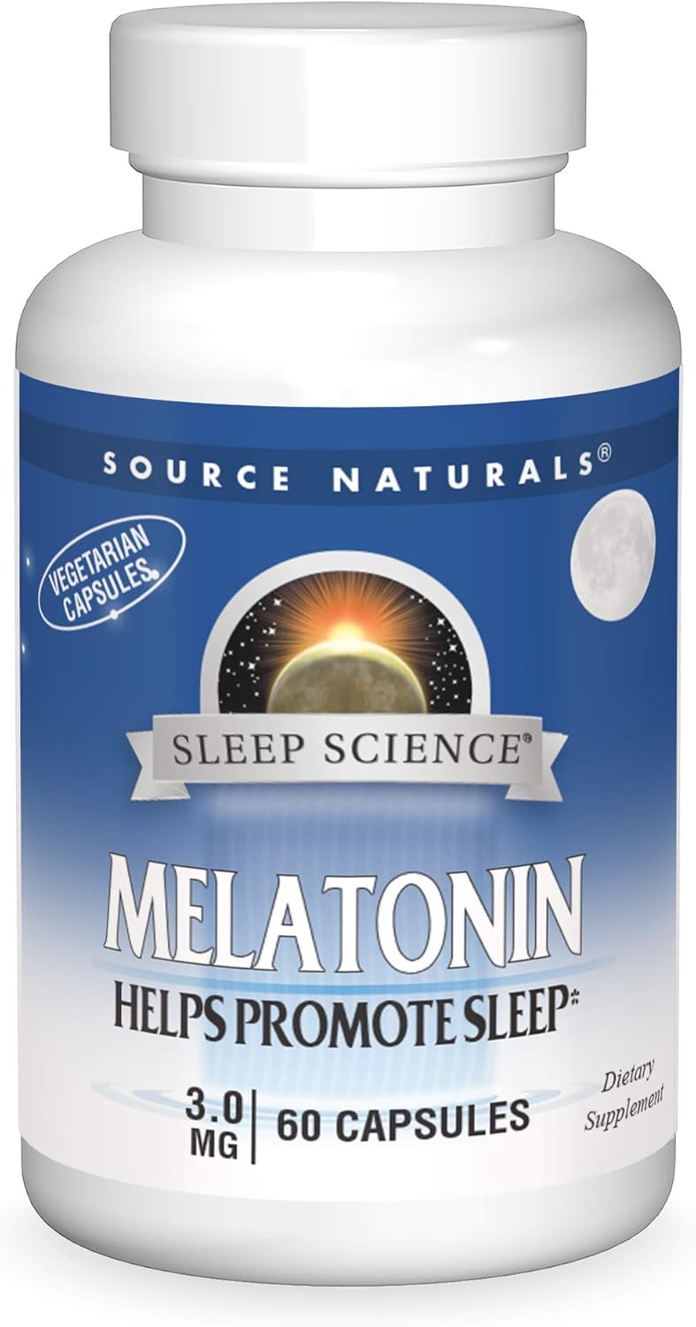 Melatonin 3 Mg 60 Vegetarian Capsules