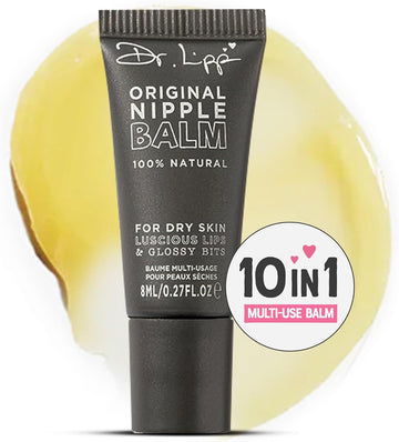 Dr. Lipp Original Nipple Balm 0.27 Fl Oz/8Ml – 10-In-One Multi-Purpose Moisturizer For Dry Skin, Lips, Hair, Cuticles & More