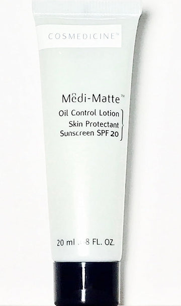 Cosmedicine Medi-Matte Mattifying Oil Control Lotion And Skin Protectant Original Formula (Travel) : Beauty & Personal Care