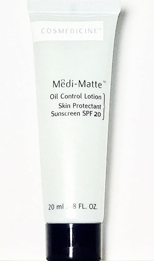 Cosmedicine Medi-Matte Mattifying Oil Control Lotion And Skin Protectant Original Formula (Travel) : Beauty & Personal Care