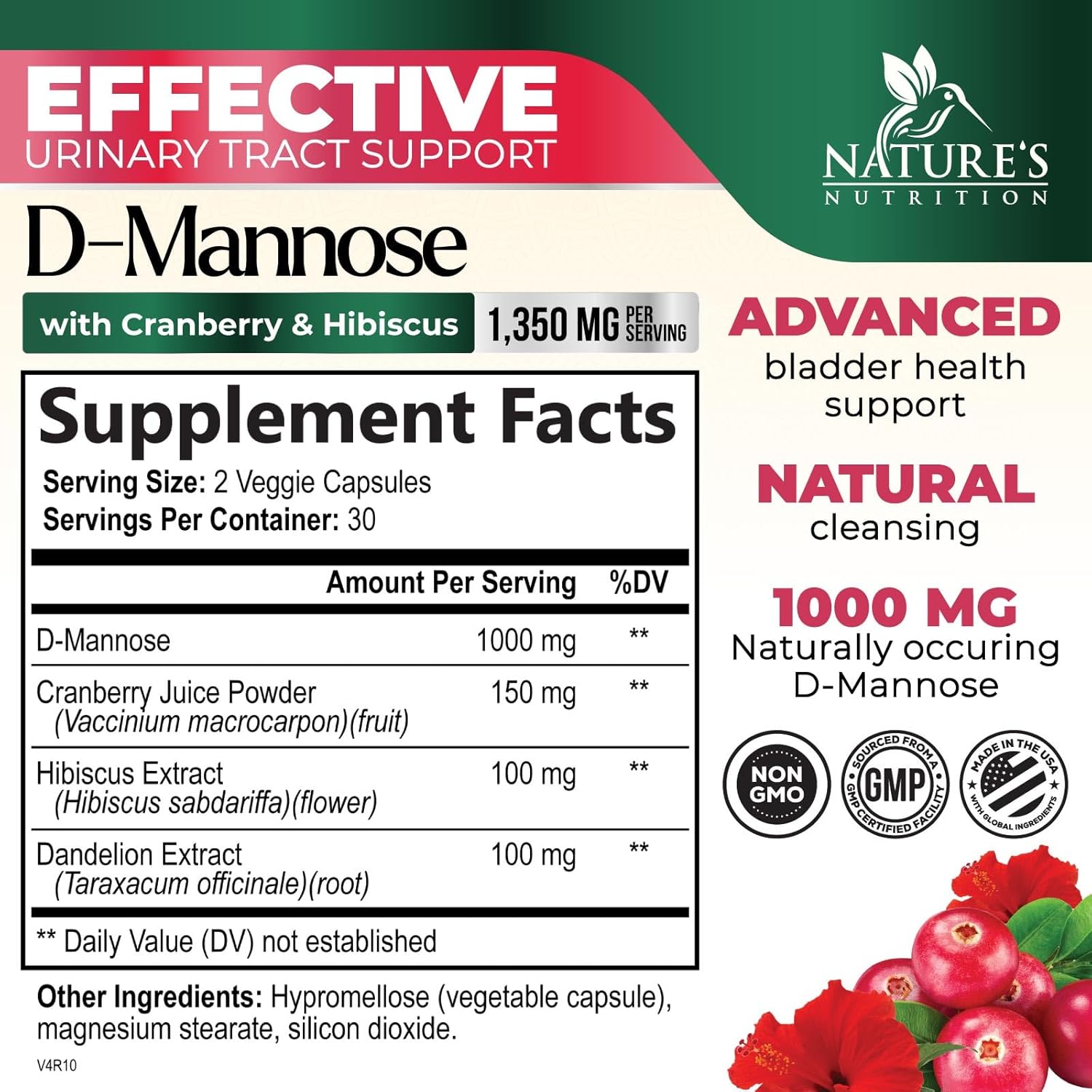 Fiber Supplement Electrolytes Powder - 9G Prebiotic Fiber + 2000Mg Potassium Supplement + Magnesium | Cramp Relief | Hydration Packets| Digestive Health Support