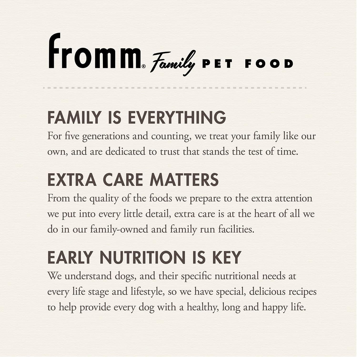 Fromm Large Breed Puppy Gold Premium Dry Dog Food - Dry Puppy Food for Large Breeds - Chicken Recipe - 5 lb : Pet Supplies