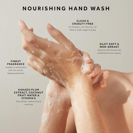 Glasshouse Fragrances I'Ll Take Manhattan Hand Wash, Rich In Aloe Vera & Vitamin E, Soothing & Moisturizing, Orchids & Blood Orange Scent, 15.2 Fl Oz (450Ml)