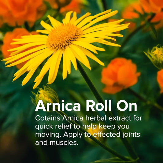 Sanar Naturals Arnica Roll On, 3 oz - Max Strength Relief, Fast Acting