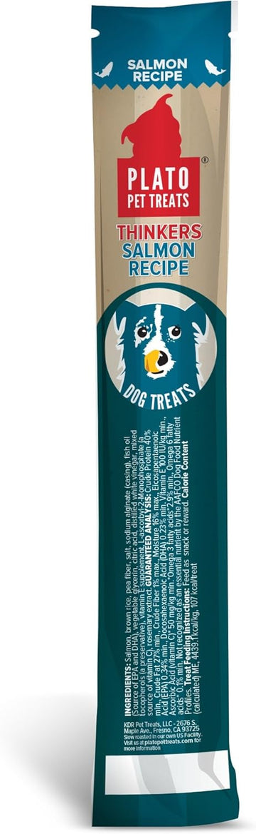 Plato Thinkers Singles Salmon .63Oz, Natural