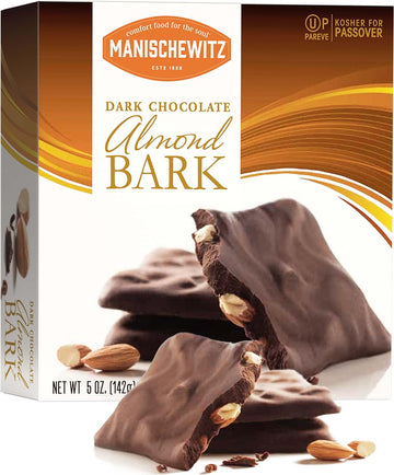 Manischewitz Dark Chocolate Almond Bark Gift Box 5 oz
