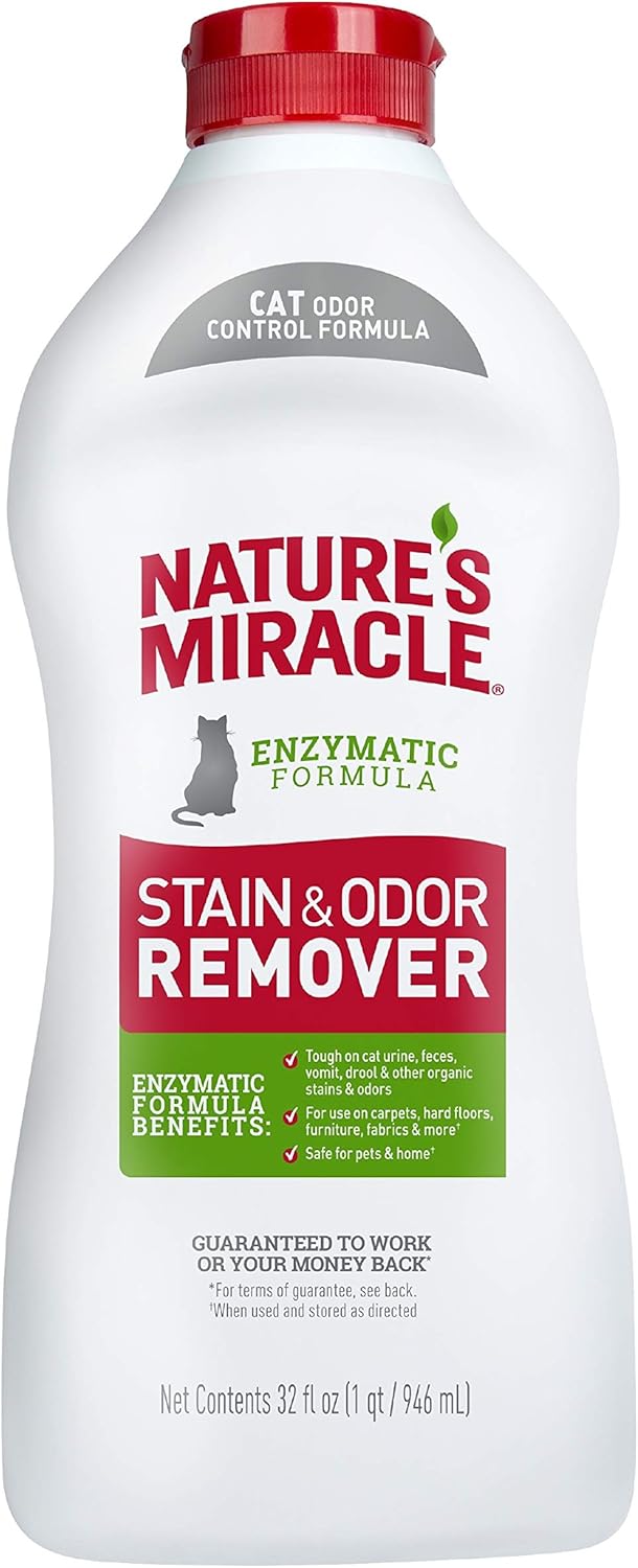 Nature'S Miracle Stain And Odor Remover For Cats, Odor Control Formula