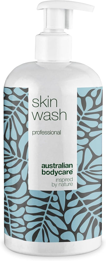 Australian Bodycare Skin Wash Professional 500 Ml - Body Wash With 4-Terpineol, The Active Ingredient In Tea Tree Oil - Relieves Spots, Pimples, Acne & Body Odor - Effective After Shaving & Waxing