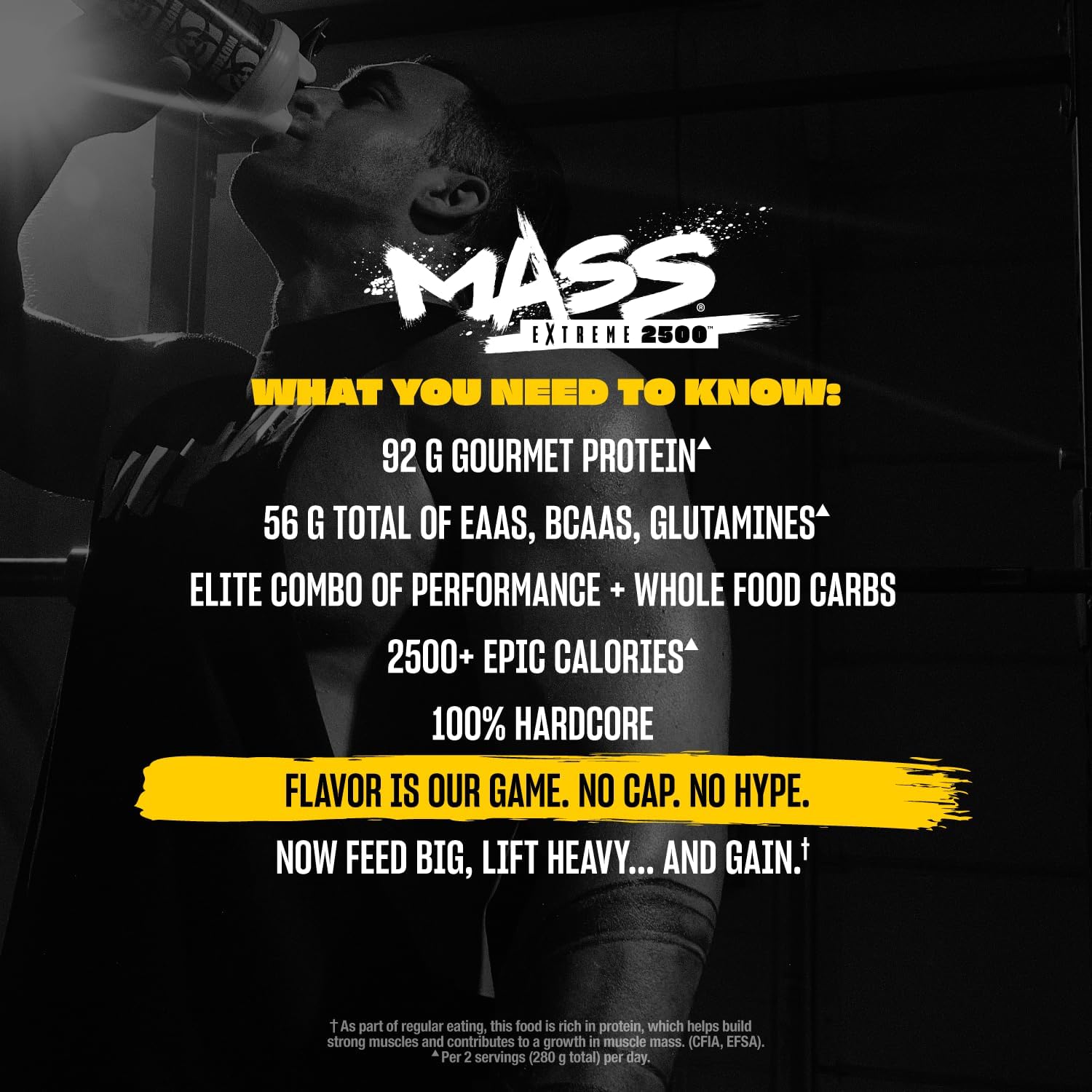 Mutant Mass Weight Gainer Protein Powder With Whey, And Casein Protein Blend For High-Calorie Workout Shakes, Smoothies, And Drinks, 15 Lb - Strawberry Banana : Health & Household