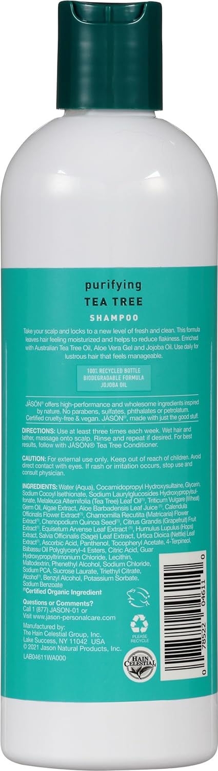 Jason Tea Tree Shampoo 12 Oz