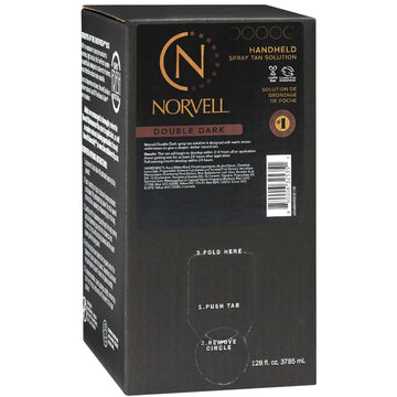 Norvell Premium Sunless Tanning Solution - Double Dark, 128 Fl.Oz