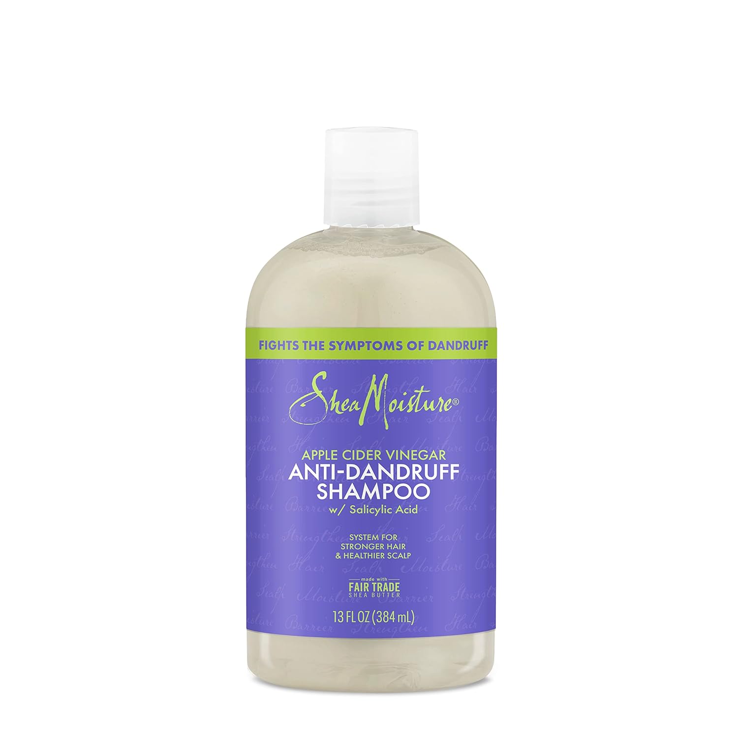 Sheamoisture Hair Care System Anti-Dandruff Shampoo For Stronger Hair & Healthier Scalp Shampoo Formulated With Apple Cider Vinegar And Fair Trade Shea Butter 13Oz