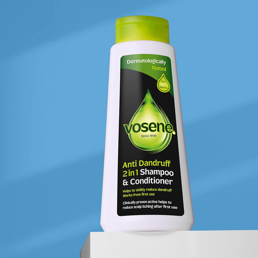 Vosene Anti Dandruff 2In1 Shampoo & Conditioner 500Ml, (Pack Of 1)