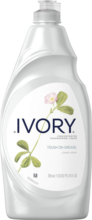 Ivory Concentrated Dishwashing Detergent, Classic Scent, 24 Ounce, (Pack of 3)…