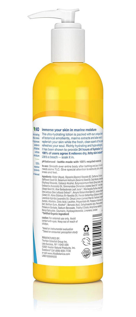 Alba Botanica Very Emollient Body Lotion, Ocean Surf, 32 Oz