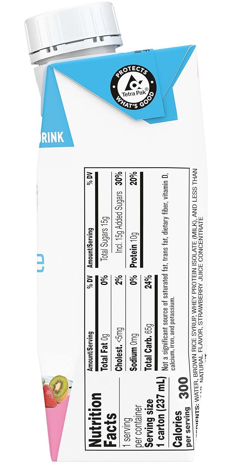 Boost Soothe Clear Nutritional Drink (Strawberry Kiwi, 8 Fl Oz (Pack Of 12))