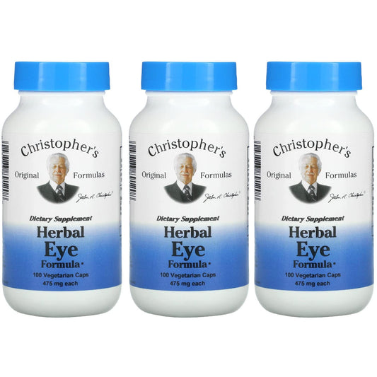 Dr. Christopher's: Herbal Eyebright, 100 caps (3 pack)3
