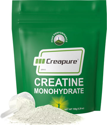 Creapure Creatine Monohydrate Powder. Ultra High Purity German Made Creatine With Nothing Else Added At All. Pure And Unflavored For Men & Women. Zero Bloating, No Sugar, Vegan Friendly Supplement