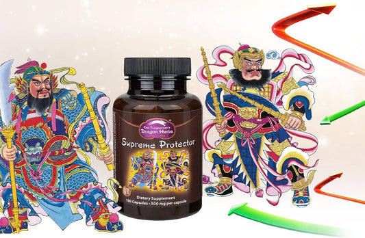 Dragon Herbs - Supreme Protector Capsules - 100 Capsules, 500 Mg Each
