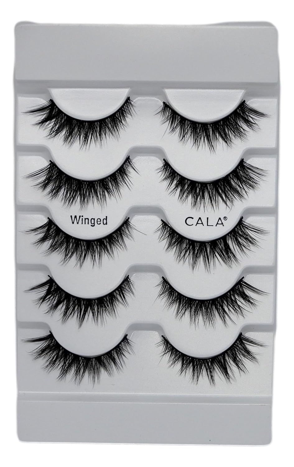 Cala Volt Lashes Volume, Curl & Full Of Flare 5 Pairs (Winged) : Beauty & Personal Care