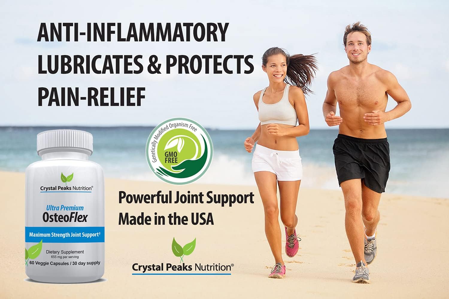 Organic Curcuminoids Osteoex - Natural Turmeric & Bioperine Optimal Absorption, Can Help Reduce Pain, Naturally Reduces Inammatory, Regulate Insulin & More, 60 Capsules