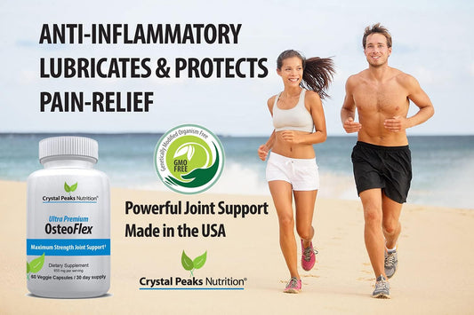 Organic Curcuminoids Osteoex - Natural Turmeric & Bioperine Optimal Absorption, Can Help Reduce Pain, Naturally Reduces Inammatory, Regulate Insulin & More, 60 Capsules