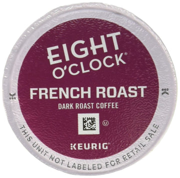 Eight O'Clock Ground Coffee, French Roast, 4.1 Ounce (Pack of 6)