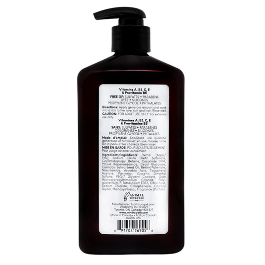 Vitabath Men'S Lime & Cedarleaf All-In-One Body Wash Moisturizing Bath & Shower All Over Refresh, Hydrating Cleanser, Shampoo, Conditioner, Soap & Shave For All Skin Types - 16.9 Fl Oz