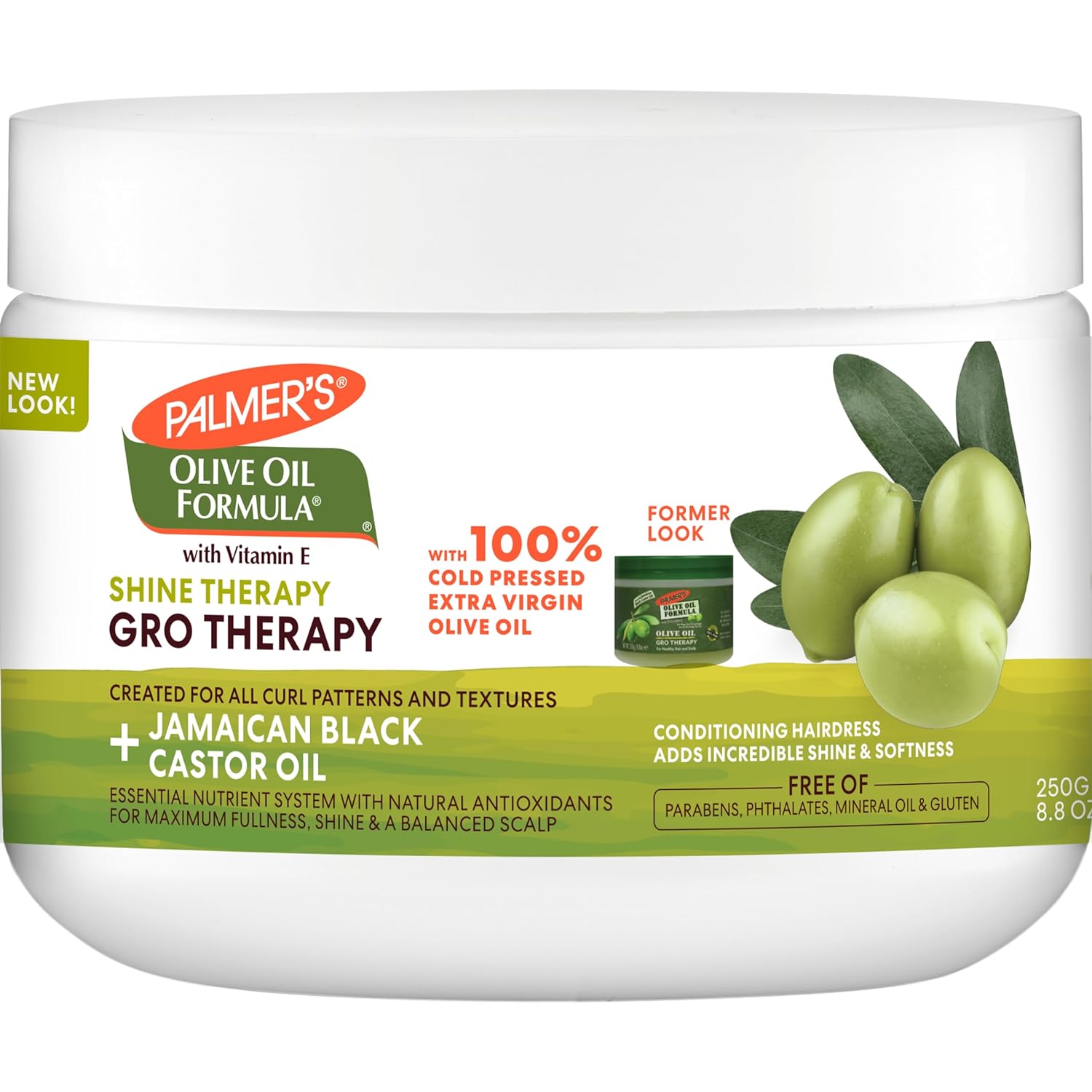 Palmer's Olive Oil Formula Gro Therapy for Healthy Hair and Scalp, 8.8 Ounces (Pack of 2)